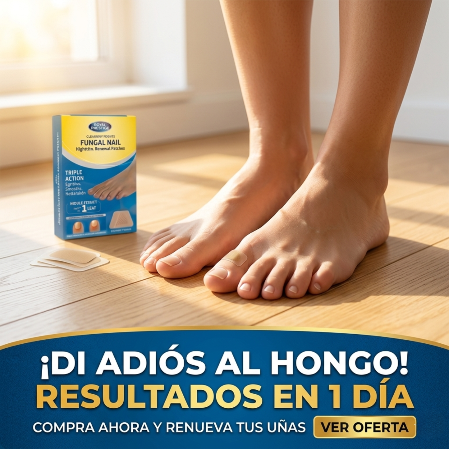 NailShield Pro™ - Acción triple nocturna, resultados visibles desde el primer día