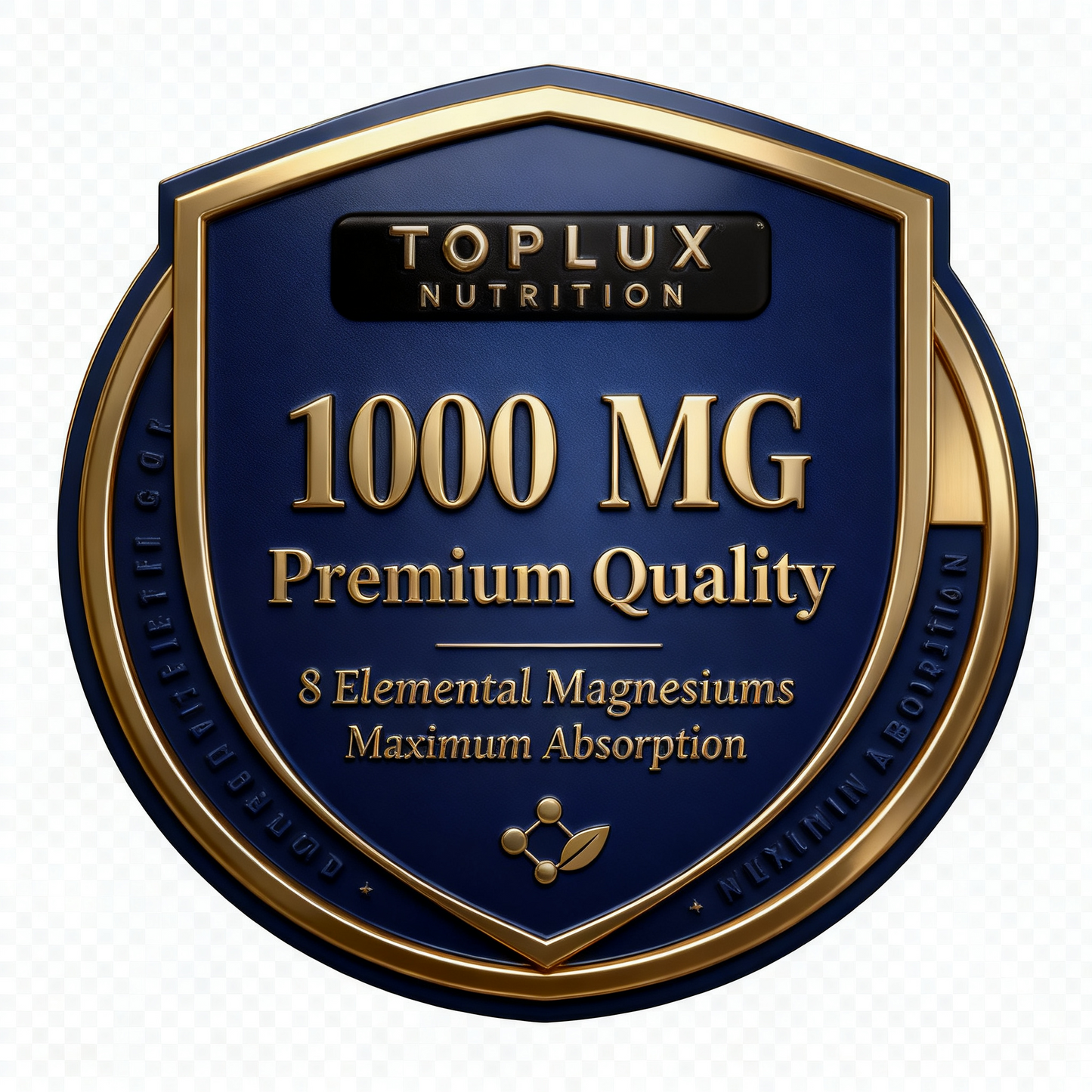 Magnesio Suplemento 8 Elemental - Energía, músculos, sueño y huesos